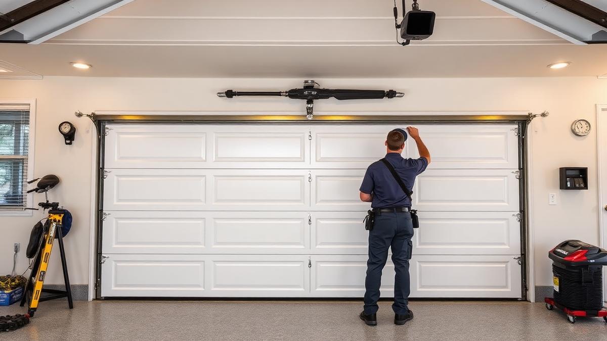 New garage door installation in Fort Mill, SC